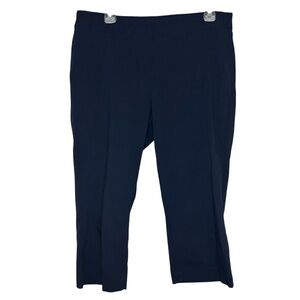 Slim-sation Capri pants black pull on size 16